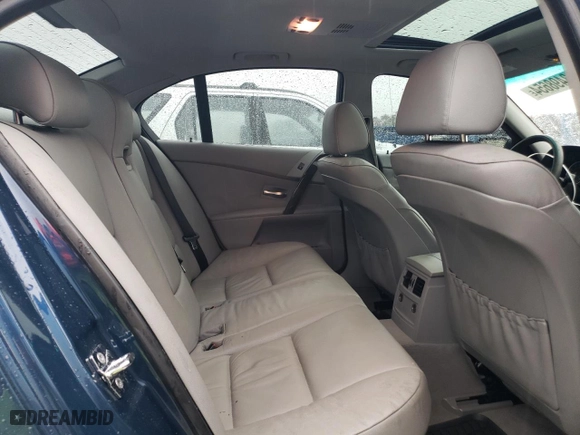 2004 BMW 5 Series 545iA with VIN WBANB33564B111040, listed as a Copart auction lot 83498654 with 100,176 mi miles and Salvage Title. Bid and sale history available at carsss.com. Image 10.