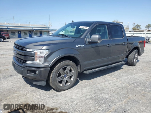 2020 Ford F-150 XL with VIN 1FTEW1E56LKD74166, listed as a Copart auction lot 50786185 with 149,417 mi miles and Salvage Title. Bid and sale history available at carsss.com. Image 1.