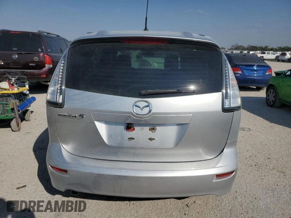 2009 Mazda 5 Sport with VIN JM1CR293890351716, listed as a Copart auction lot 75921804 with 206,851 mi miles and Salvage title. Bid and sale history available at DreamBid. Image 6.