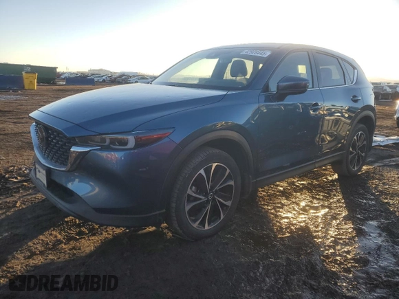 2023 Mazda CX-5 2.5 S Premium Plus Package with VIN JM3KFBEM6P0185283, listed as a Copart auction lot 42928445 with 28,118 mi miles and Clean Title. Bid and sale history available at carsss.com. Image 1.