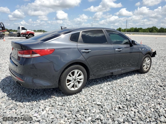 2018 Kia Optima LX with VIN KNAGT4L32J5232359, listed as a Copart auction lot 51116515 with 105,745 mi miles and Salvage Title. Bid and sale history available at carsss.com. Image 3.