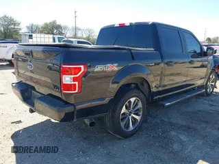 2019 Ford F-150 XL with VIN 1FTEW1C59KKE38668, listed as a IAAI auction lot 41538187 with 109,704 mi miles and . Bid and sale history available at DreamBid. Image 4.