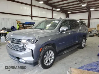 2021 Chevrolet Suburban Premier с VIN 1GNSCFKD7MR281130, выставлен на аукционе Copart как лот 48735394 с пробегом 81 245 миль миль и Чистый • Clean title. История ставок и продаж доступна на DreamBid. Изображение 1.