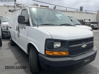2010 Chevrolet Express Cargo with VIN 1GCZGFBA0A1155137, listed as a IAAI auction lot 42615379 with 190,693 mi miles and . Bid and sale history available at DreamBid. Image 2.