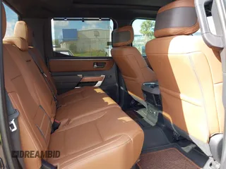 2024 Toyota Tundra 1794 Edition with VIN 5TFMA5DB2RX173868, listed as a IAAI auction lot 41149470 with 11,391 mi miles and . Bid and sale history available at DreamBid. Image 8.
