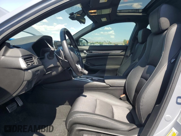 2021 Honda Accord Sport with VIN 1HGCV2F33MA002385, listed as a Copart auction lot 60171045 with 31,070 mi miles and Salvage title. Bid and sale history available at DreamBid. Image 7.