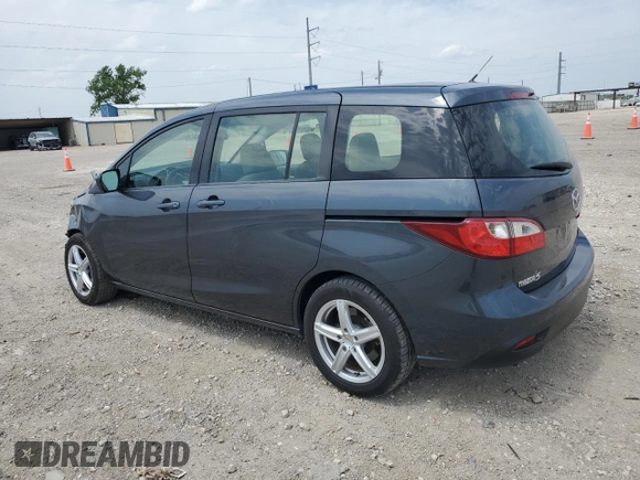 2012 Mazda 5 Sport with VIN JM1CW2BLXC0144268, listed as a Copart auction lot 53838745 with 47,993 mi miles and Salvage Title. Bid and sale history available at DreamBid. Image 2.