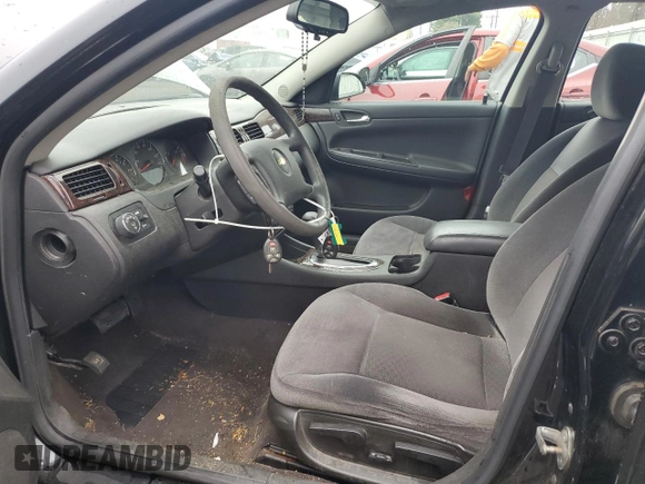 2015 Chevrolet Impala LT with VIN 2G1WB5E38F1122650, listed as a Copart auction lot 55260275 with 188,626 mi miles and Salvage Title. Bid and sale history available at DreamBid. Image 7.