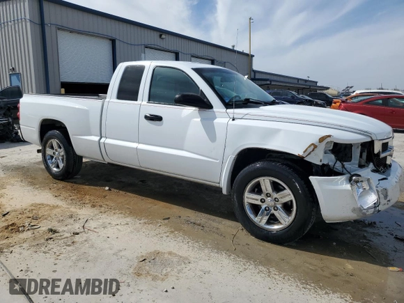 2008 Dodge Dakota SLT with VIN 1D7HW42K08S520311, listed as a Copart auction lot 49389065 with 99,646 mi miles and Salvage Title. Bid and sale history available at carsss.com. Image 4.