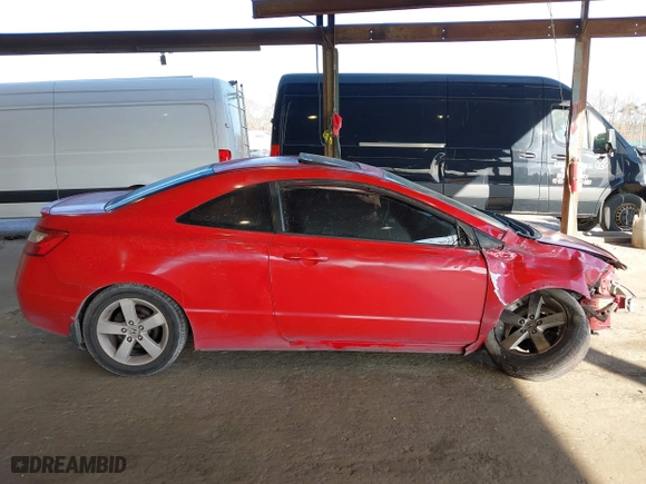 2008 Honda Civic Cpe EX-L with VIN 2HGFG12928H574695, listed as a IAAI auction lot 41345378 with 174,996 mi miles. Bid and sale history available at carsss.com. Image 14.
