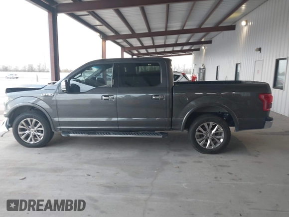 2015 Ford F-150 XL with VIN 1FTEW1CF1FKD55749, listed as a IAAI auction lot 41242324 with 164,415 mi miles. Bid and sale history available at carsss.com. Image 14.