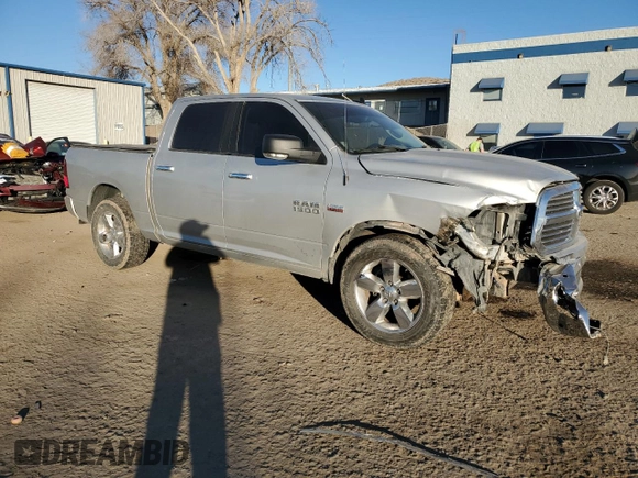 2018 Ram 1500 Big Horn with VIN 3C6RR7LT9JG135641, listed as a Copart auction lot 86068924 with 197,418 mi miles and Salvage title. Bid and sale history available at DreamBid. Image 4.
