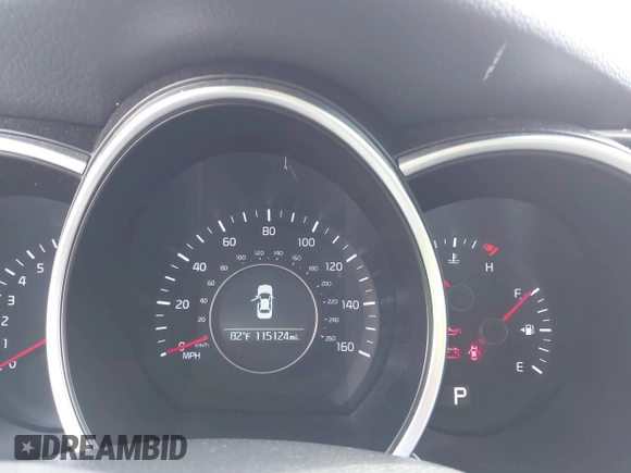 2015 Kia Optima LX with VIN 5XXGM4A79FG394563, listed as a IAAI auction lot 42077359 with 115,124 mi miles and . Bid and sale history available at DreamBid. Image 7.
