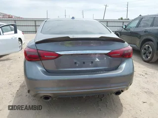 2018 Infiniti Q50 Luxe with VIN JN1EV7AP4JM591913, listed as a IAAI auction lot 42300643 with 85,183 mi miles and . Bid and sale history available at DreamBid. Image 17.