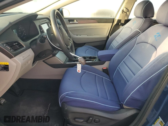 2017 Hyundai Sonata Sport with VIN 5NPE34AF5HH551868, listed as a Copart auction lot 50293845 with 48,274 mi miles and Salvage Title. Bid and sale history available at DreamBid. Image 7.