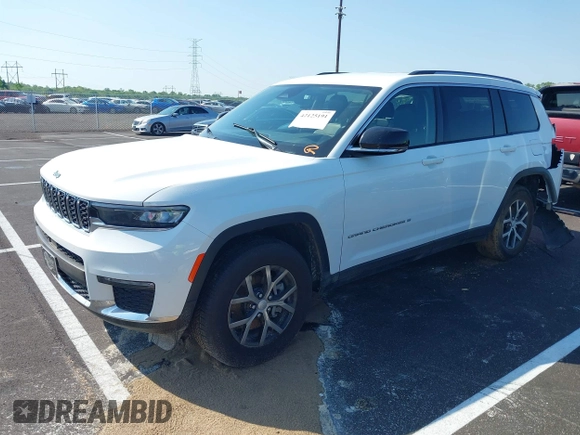 2023 Jeep Grand Cherokee Limited z VIN 1C4RJKBG2P8793419, wystawiony jako IAAI lot #42125191 z przebiegiem 64 510 mil mil oraz . Historia ofert i sprzedaży dostępna na DreamBid. Obrazek 17.