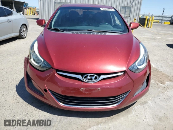 2015 Hyundai Elantra SE z VIN 5NPDH4AE2FH549738, wystawiony jako Copart lot #57289355 z przebiegiem 103 411 mil mil oraz Szkody całkowita. Historia ofert i sprzedaży dostępna na DreamBid. Obrazek 5.