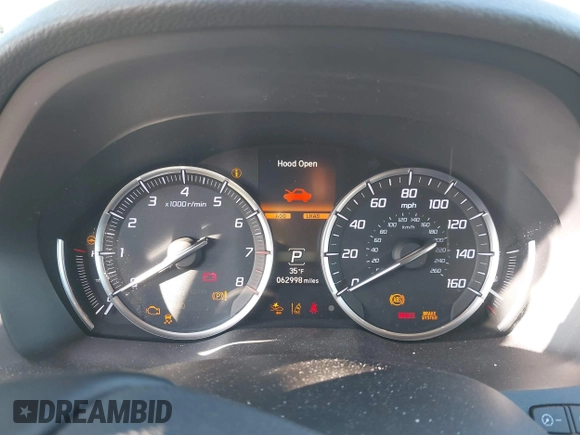 2019 Acura MDX with VIN 5J8YD4H36KL029938, listed as a IAAI auction lot 41139438 with 62,998 mi miles. Bid and sale history available at carsss.com. Image 7.