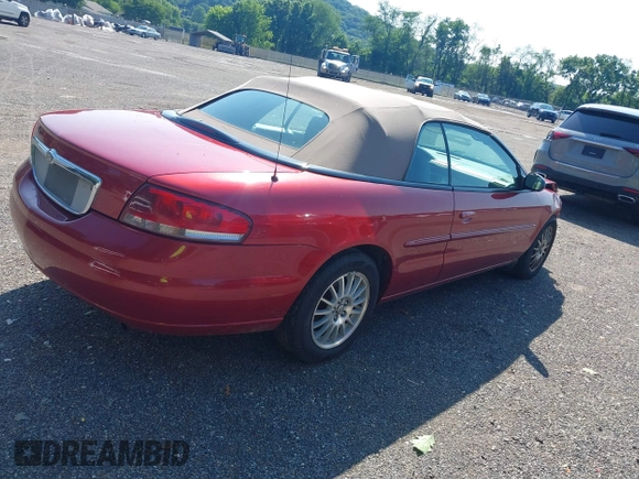 2006 Chrysler Sebring Touring with VIN 1C3EL55R36N116133, listed as a IAAI auction lot 42535194 with 95,969 mi miles and . Bid and sale history available at DreamBid. Image 4.
