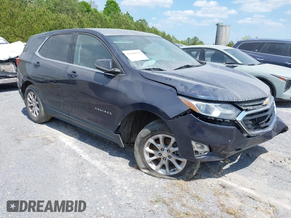 2018 Chevrolet Equinox LT with VIN 3GNAXJEV6JL314922, listed as a IAAI auction lot 41580629 with 127,490 mi miles. Bid and sale history available at carsss.com. Image 1.