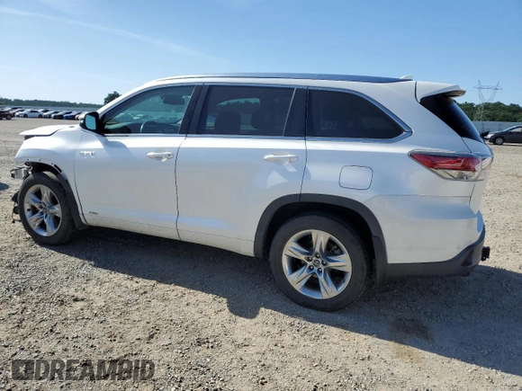 2016 Toyota Highlander Hybrid Limited with VIN 5TDDCRFH7GS016035, listed as a Copart auction lot 51459913 with 200,879 mi miles. Bid and sale history available at carsss.com. Image 2.