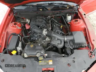 2012 Ford Mustang V6 Premium with VIN 1ZVBP8AM0C5228850, listed as a Copart auction lot 46645355 with 206,999 mi miles and Salvage Title. Bid and sale history available at carsss.com. Image 11.