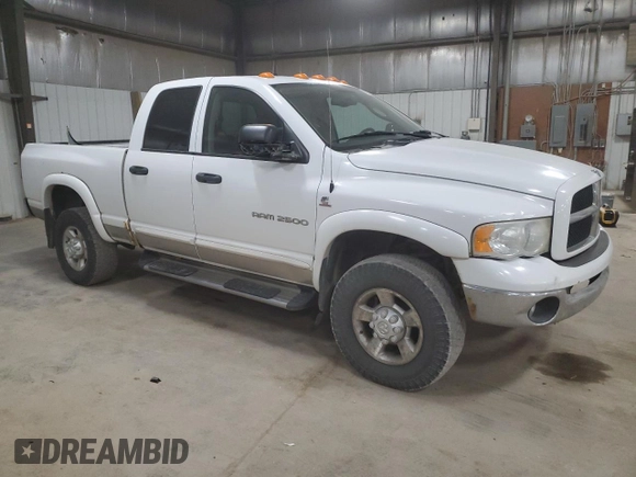 2003 Dodge Ram 2500 ST with VIN 3D7KU28C23G798322, listed as a Copart auction lot 71895634 with 274,884 mi miles and Salvage Title. Bid and sale history available at carsss.com. Image 4.