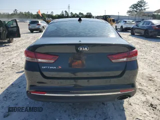 2018 Kia Optima LX with VIN 5XXGT4L33JG251971, listed as a Copart auction lot 58152875 with 84,434 mi miles and Salvage title. Bid and sale history available at DreamBid. Image 6.