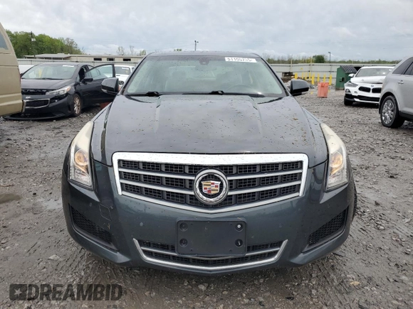 2014 Cadillac ATS Luxury RWD with VIN 1G6AB5RX0E0182885, listed as a Copart auction lot 51105735 with 117,512 mi miles and Salvage Title. Bid and sale history available at carsss.com. Image 5.