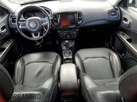 2021 Jeep Compass Limited with VIN 3C4NJDCB6MT602031, listed as a Copart auction lot 65061345 with 172,048 mi miles and Clean title. Bid and sale history available at DreamBid. Image 8.