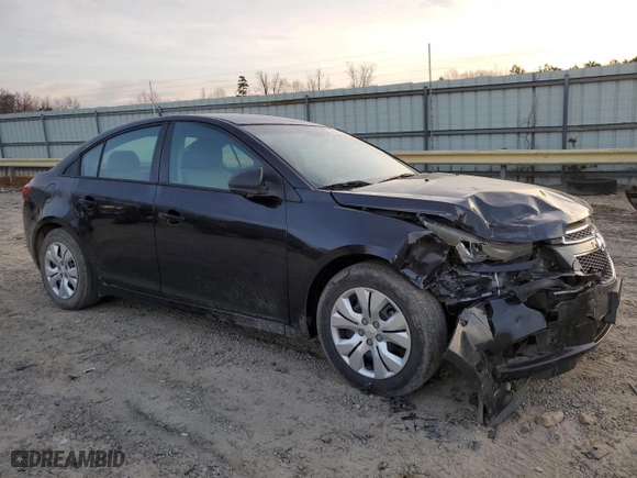 2014 Chevrolet Cruze LS with VIN 1G1PB5SHXE7185691, listed as a Copart auction lot 48972695 with 134,743 mi miles and Salvage Title. Bid and sale history available at carsss.com. Image 4.