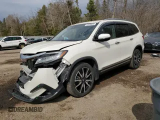 2019 Honda Pilot Touring 7-Passenger with VIN 5FNYF6H64KB503239, listed as a Copart auction lot 52936035 with 83,619 mi miles and Salvage Title. Bid and sale history available at carsss.com. Image 1.