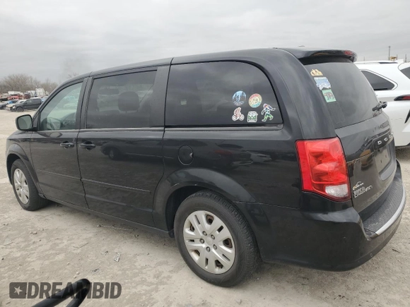 2017 Dodge Grand Caravan SE with VIN 2C4RDGBG3HR741842, listed as a Copart auction lot 49535695 with 211,169 mi miles and Clean Title. Bid and sale history available at DreamBid. Image 2.