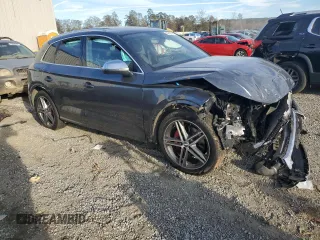 2020 Audi SQ5 Premium Plus with VIN WA1B4AFYXL2101257, listed as a Copart auction lot 80612584 with Not Provided miles and Salvage Title. Bid and sale history available at DreamBid. Image 4.