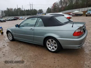 2002 BMW 3 Series 325Ci with VIN WBABS33462JY42970, listed as a Copart auction lot 83736544 with 69,907 mi miles and Clean Title. Bid and sale history available at carsss.com. Image 2.