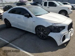 2021 Mercedes-Benz CLA 45 AMG with VIN W1K5J5DB9MN178970, listed as a Copart auction lot 67955604 with 21,947 mi miles and Salvage Title. Bid and sale history available at DreamBid. Image 4.