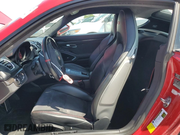 2015 Porsche Cayman S with VIN WP0AB2A80FK182830, listed as a Copart auction lot 50047385 with 107,545 mi miles and Salvage Title. Bid and sale history available at DreamBid. Image 7.
