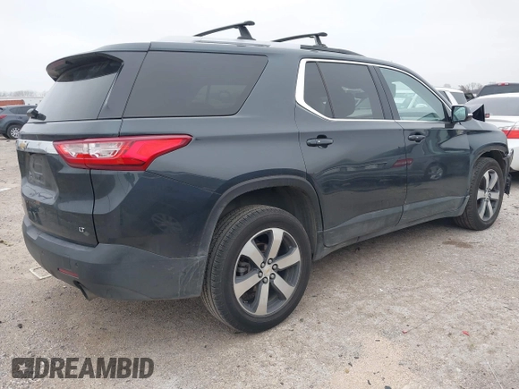 2018 Chevrolet Traverse LT Leather with VIN 1GNEVHKW1JJ218359, listed as a IAAI auction lot 41472457 with 118,412 mi miles. Bid and sale history available at carsss.com. Image 4.