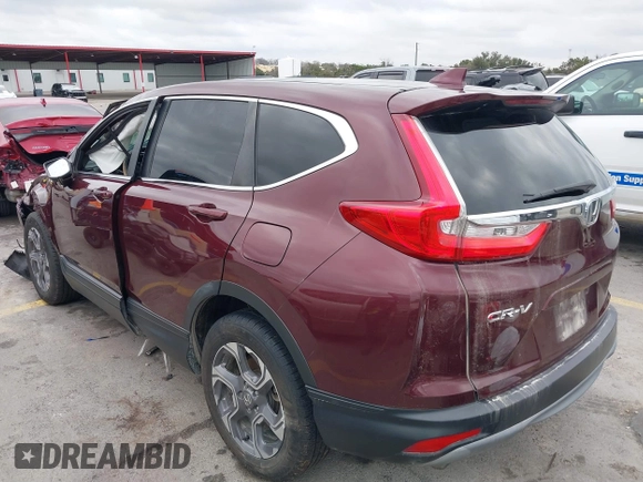2019 Honda CR-V EX-L with VIN 7FARW1H83KE017311, listed as a IAAI auction lot 41513670 with 87,196 mi miles. Bid and sale history available at carsss.com. Image 3.