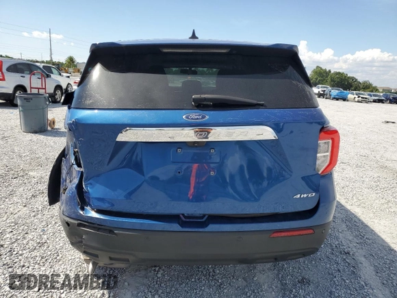 2022 Ford Explorer with VIN 1FMSK8BH8NGB59959, listed as a Copart auction lot 64299215 with 28,539 mi miles and Clean title. Bid and sale history available at DreamBid. Image 6.