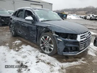 2018 Audi SQ5 Premium Plus with VIN WA1A4AFY5J2021776, listed as a Copart auction lot 43224194 with 46,659 mi miles and . Bid and sale history available at DreamBid. Image 4.