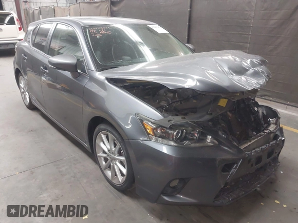 2014 Lexus CT 200h with VIN JTHKD5BHXE2196696, listed as a IAAI auction lot 42205282 with 113,924 mi miles and . Bid and sale history available at DreamBid. Image 1.