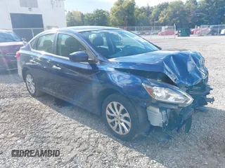 2019 Nissan Sentra S with VIN 3N1AB7AP9KY395472, listed as a IAAI auction lot 40544757 with 66,804 mi miles and . Bid and sale history available at DreamBid. Image 1.