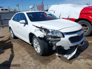 2014 Chevrolet Malibu LT with VIN 1G11E5SLXEF296457, listed as a IAAI auction lot 41814183 with 127,868 mi miles. Bid and sale history available at carsss.com. Image 1.