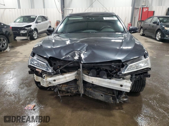 2015 Acura TLX V6 Tech with VIN 19UUB3F57FA000890, listed as a Copart auction lot 89126765 with 127,175 mi miles and Salvage Title. Bid and sale history available at carsss.com. Image 5.