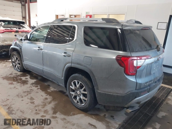 2021 GMC Acadia SLT z VIN 1GKKNMLS5MZ230427, wystawiony jako IAAI lot #41345085 z przebiegiem 59 084 mil mil oraz . Historia ofert i sprzedaży dostępna na DreamBid. Obrazek 3.