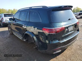2023 Mercedes-Benz GLS 450 with VIN 4JGFF5KE2PA929007, listed as a Copart auction lot 52700334 with 11,982 mi miles and Salvage Title. Bid and sale history available at DreamBid. Image 2.