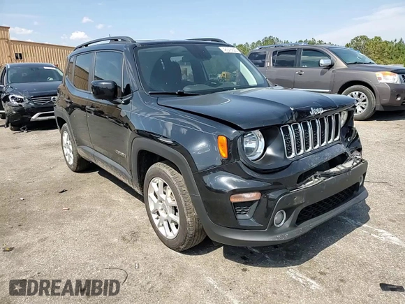 2020 Jeep Renegade Latitude with VIN ZACNJABB2LPL79764, listed as a Copart auction lot 48976635 with 79,102 mi miles and Salvage Title. Bid and sale history available at carsss.com. Image 10.