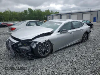 2018 Lexus LS 500 with VIN JTHB51FF5J5002793, listed as a Copart auction lot 56060075 with 45,588 mi miles and Salvage title. Bid and sale history available at DreamBid. Image 1.