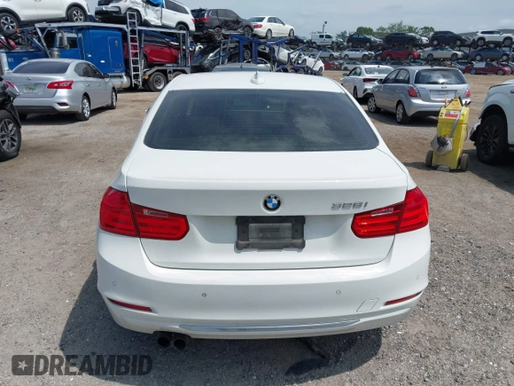 2012 BMW 3 Series 328i with VIN WBA3A5C51CF348290, listed as a IAAI auction lot 41867281 with 100,757 mi miles. Bid and sale history available at carsss.com. Image 16.
